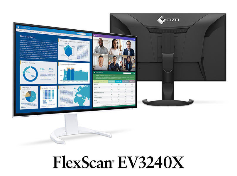 高い素材 EIZO [液晶ディスプレイ FlexScan EV3240X-BK EV3240X e